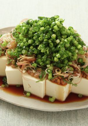 ごま油香る薬味山盛り冷奴-レシピのメイン写真