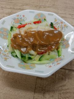 蒸し鶏のバンバンジーソース-レシピのメイン写真
