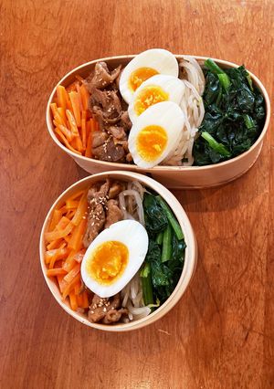 ビビンバ弁当-レシピのメイン写真