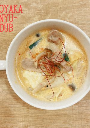 食べるスープ『まろやか豆乳スンドゥブ』-レシピのメイン写真
