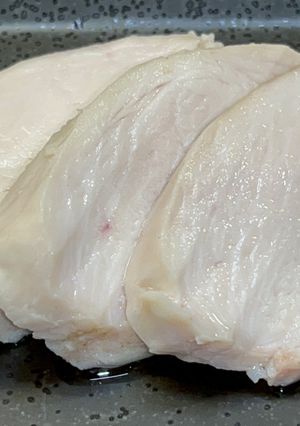 レンジdeサラダチキン【和風味】-レシピのメイン写真
