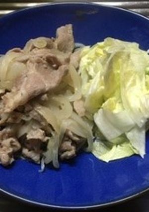 もろみのチカラ 豚小間の生姜焼き-レシピのメイン写真