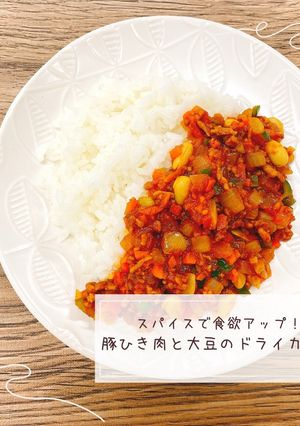 豚ひき肉と大豆のドライカレー-レシピのメイン写真