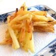 【給食】じゃがいもとさきいかの天ぷら