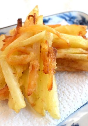 【給食】じゃがいもとさきいかの天ぷら-レシピのメイン写真