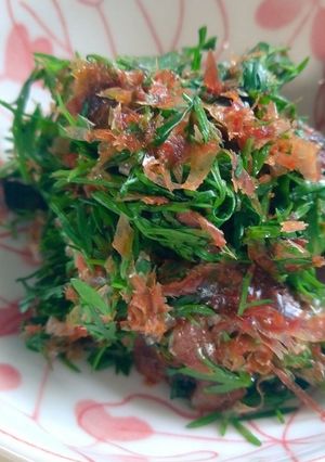 パクチーの鰹節和え-レシピのメイン写真