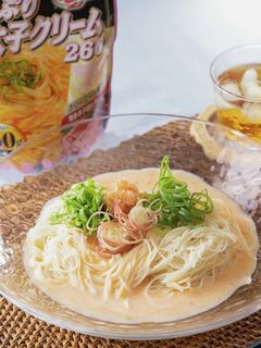 冷製明太子クリームそうめん-レシピのメイン写真