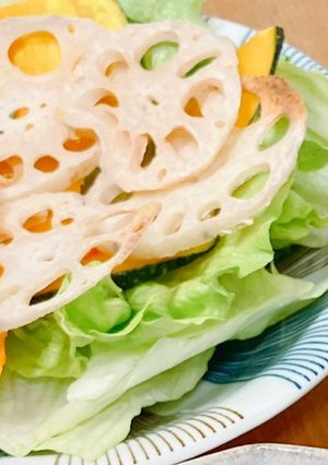 超簡単♡蓮根のトースター焼き-レシピのメイン写真