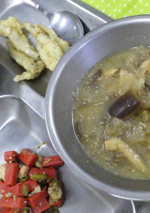 泥亀(どんがめ)汁 河内長野市学校給食-レシピのメイン写真