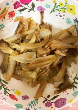 簡単ガリバタ麺つゆ炒め-レシピのメイン写真
