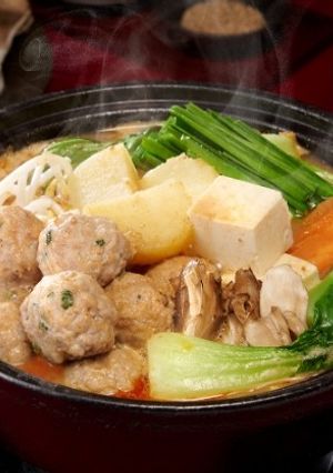 管理栄養士考案　豚だんごを使って担々鍋！-レシピのメイン写真