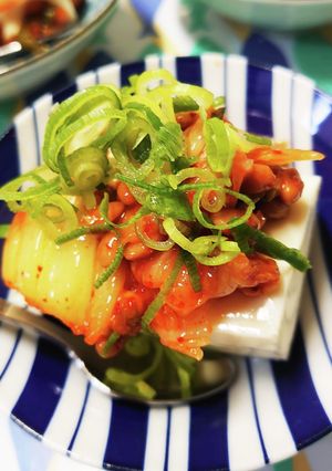 キムチ納豆やっこ-レシピのメイン写真