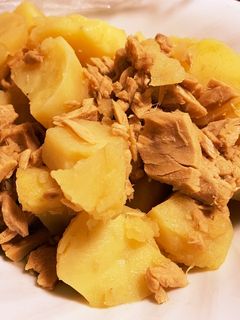 じゃがいもとツナの煮物-レシピのメイン写真