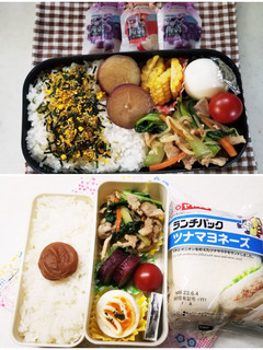 野菜炒め弁当(6.2)-レシピのメイン写真