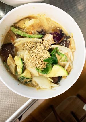 肉無チクワ洋風きな粉味噌麻婆味野菜炒め-レシピのメイン写真