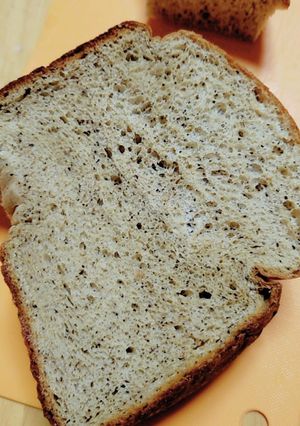 ホームベーカリーでふすまパンの食パン-レシピのメイン写真