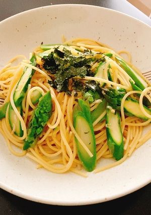 アスパラと桜えびのパスタ-レシピのメイン写真