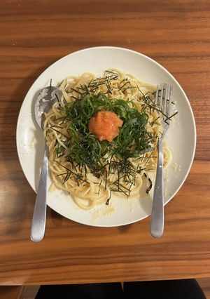 明太パスタ-レシピのメイン写真