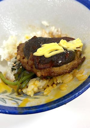 椎茸と挽肉のハンバーグ-レシピのメイン写真