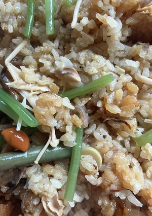サバ缶で鯖三昧☆山菜入り炊き込みごはん♬-レシピのメイン写真