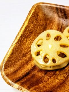 簡単!れんこんのはさみ焼き-レシピのメイン写真