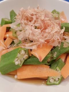 オクラとにんじんのおひたし-レシピのメイン写真