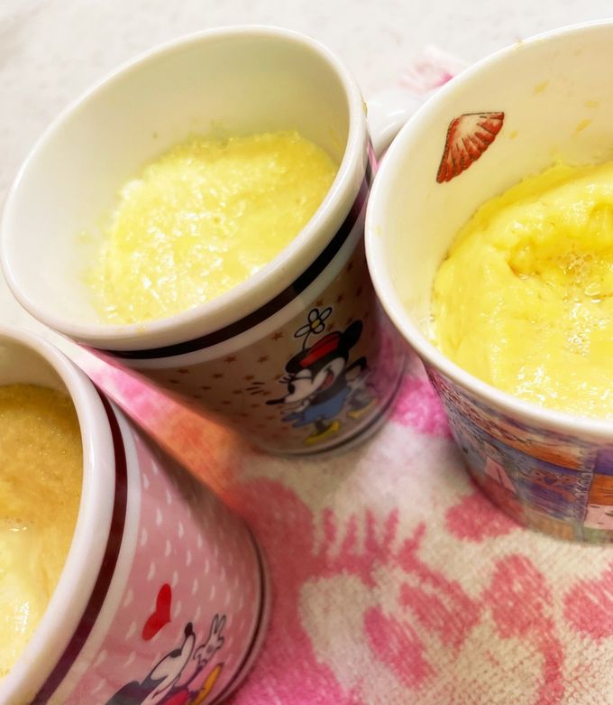 卵酒みたいな豆腐プリン　　レンジでズボラ-レシピのメイン写真