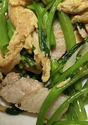 空芯菜のフーチャンプルー-レシピのメイン写真
