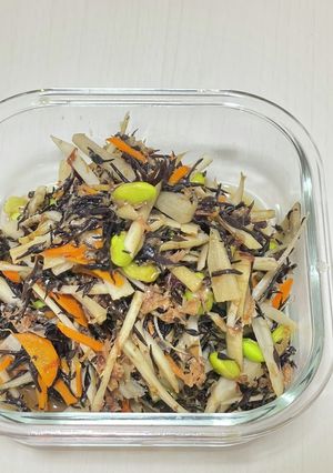レンジで簡単！ごぼうのうま煮-レシピのメイン写真