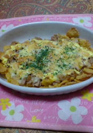 コーンフレーク×ツナマヨオーブン焼き☆-レシピのメイン写真