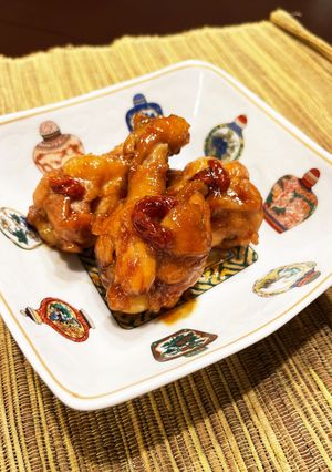 鳥手羽のマーマレード煮-レシピのメイン写真