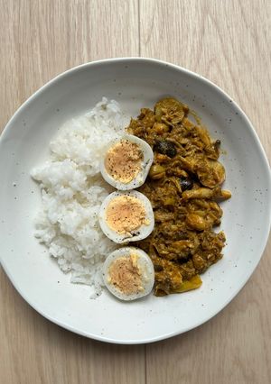 レンジでワンパン！15分で作る筋肉カレー-レシピのメイン写真
