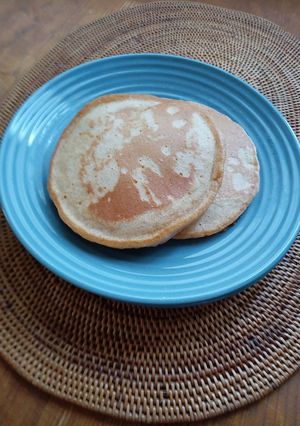 米粉と全粒粉を使ったプチパンケーキ-レシピのメイン写真