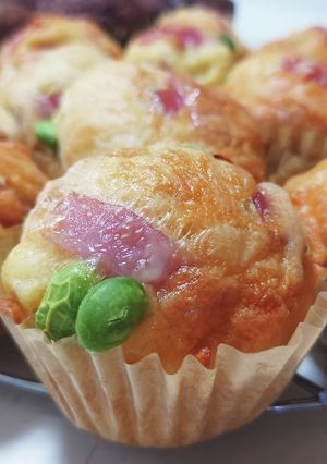 枝豆チーズマフィン-レシピのメイン写真