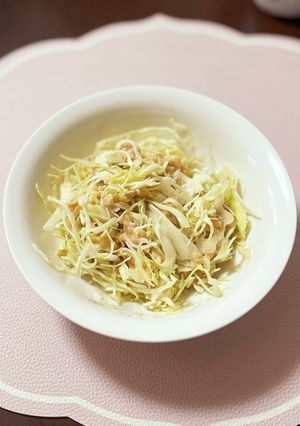 納豆嫌いな私でも食べられる！納豆キャベツ-レシピのメイン写真