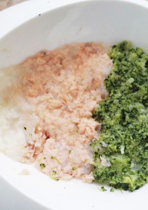 離乳食　中期　三色丼　和風だし和え-レシピのメイン写真