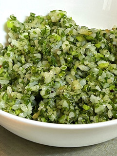 簡単にセロリ葉の炒飯-レシピのメイン写真