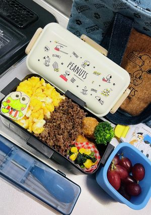 高校男子弁当 ケロッピー-レシピのメイン写真