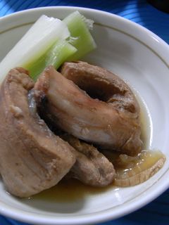 鮪の尾の煮付け-レシピのメイン写真