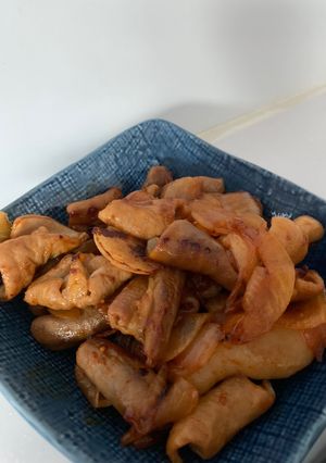 甘辛ホルモン焼き-レシピのメイン写真