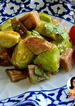 アボカドと焼き豚のエスニックおつまみ-レシピのメイン写真
