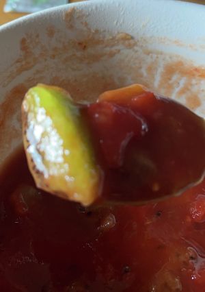 キウイと缶トマトのハチミツカクテル-レシピのメイン写真