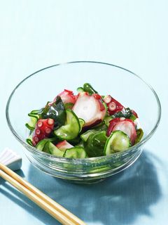 きゅうりとわかめとたこの酢の物-レシピのメイン写真