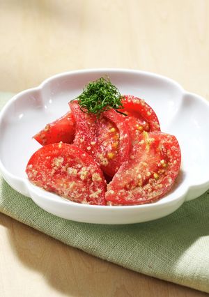 トマトのごま酢和え-レシピのメイン写真
