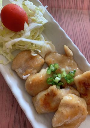 鶏むね焼きの甘酢絡め-レシピのメイン写真