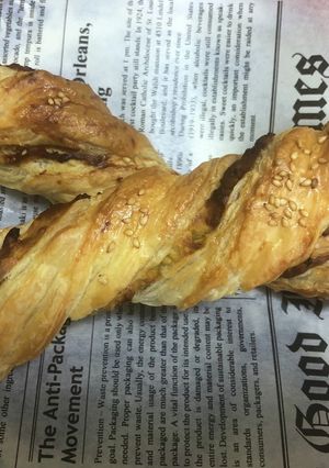 スイートポテトパイ♬ねじるだけ-レシピのメイン写真