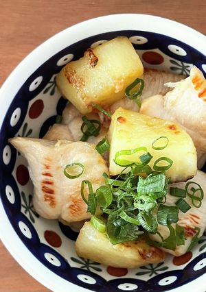 ★鶏じゃかバター風味★-レシピのメイン写真