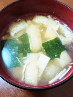 セロリとえのきの味噌汁♪-レシピのメイン写真