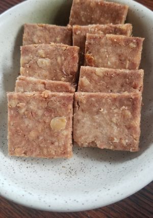 玄米粉のクルミクッキー-レシピのメイン写真