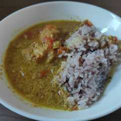 รูปของ ココナッツミルクのトマトカレー